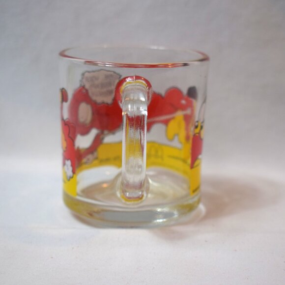 Vintage 1978 McDonalds Garfield Glass Coffee Mug Cup Promotion Give Away - Picture 5 of 6